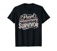 Noces De Perle Trente Ans Mariage Couple Anniversaire Étape T-Shirt