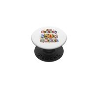 Noces d'or 50 Ans Mariage J'Ai Survécu Cadeau Jubilé Couple PopSockets PopGrip Adhésif