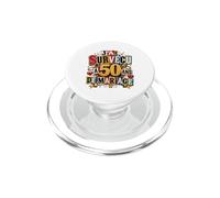 Noces d'or Humour J'Ai Survécu à 50 Ans de Mariage Cadeau PopSockets PopGrip pour MagSafe