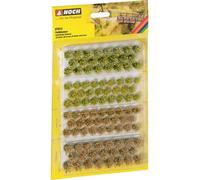 NOCH 0007013 Touffe d'herbe vert, jaune, rouge