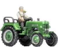 NOCH 0037609 N Modèle réduit de voiture particulière MC Cormick Tracteur, coloré à la main, vert