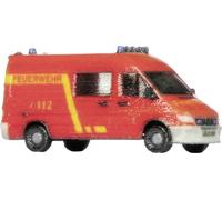 NOCH 0044630 Z Modèle réduit de véhicule prioritaire Mercedes Benz Couleur 3D, rouge