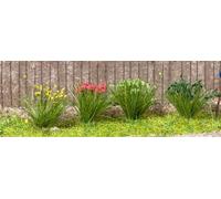 NOCH 0007011 Touffe d'herbe rouge, jaune, vert clair, vert foncé