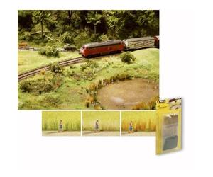 Noch - 07060 - Modélisme Ferroviaire - Assortiment De Roseaux - Vert, Beige, Marron