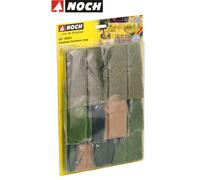 Noch Assortiment de fibres d'herbe 07071 Longues colorées