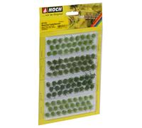 NOCH 07133 Touffes D'Herbe Avec Feuilles Vert Clair Foncé Et Pièces 104 - H MM6