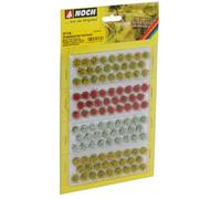 Noch - 07135 - Modélisme Ferroviaire - Touffes D'Herbes en Fleurs - 105 Pièces, Floraison