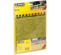 Noch - 07420 - Modélisme Ferroviaire - Nature + Champ De Colza - 22 X 20 Cm + 10 Touffes D'herbes