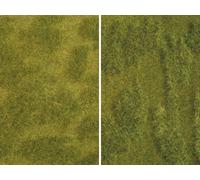 NOCH 07470 Tapis Natur Pelouse Feuilles Vert Clair (25 X 25 CM 2 Pièces)