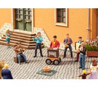 NOCH 12955 Échelle N Musiciens De Rue (Set Complet Avec Dispositif Sonore)