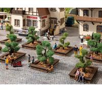 NOCH 12x arbres d'ornement - HO 1/87 - NOCH 21546