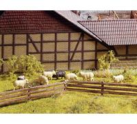 NOCH 13040 Échelle Ho Clôture pour Animaux Au Pâturage - (Mesures 1 Mètre X 13