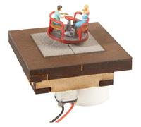 NOCH 13403 Carrousel micro-motion H0 pour enfant modèle fini