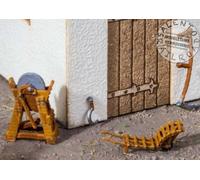 NOCH 13723 - Échelle H0 1:87 - Set Outils Agricole pour Le Collection Du Foin -
