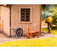Noch 13724 - Échelle H0 1:87 - Taille Betteraves Et Chariot Manuel 3D Minis