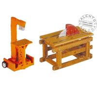 NOCH 13726 Lot De 2 Outils Pour Travail Du Bois - 1:87