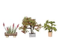 Noch - 14020 - Modélisme - Matériaux De Surface - Plantes D'ornement - 3 Pièces