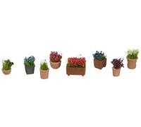 Noch – Modélisme ferroviaire – 14031 – Fleurs en pots – 9 pièces