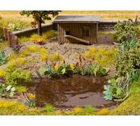 NOCH 14052 Échelle HO Buissons Et Plantes De Fleurs Pour Étang 17 Pièces