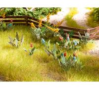 NOCH 14056 Échelle HO Plantes De Fleurs Sauvages Assorties 17 Pièces