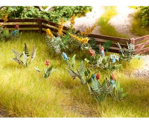 Noch - 14056 - Modélisme Ferroviaire - Plantes Des Champs Et Des Prés - 17 Pièces - Laser-cut Minis+