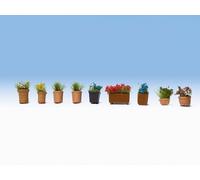 NOCH 14084 Échelle N Vase de Fleurs pour Décor Carrés Et Jardins (Pièces 9)
