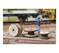 Noch Modélisme ferroviaire – Éléments de décoration 14202 – Bobines de câble – 3 pièces