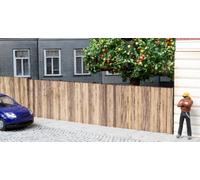 NOCH Mur en planches 14213 – HO (1:87), découpe laser, 37,2 cm – Neuf