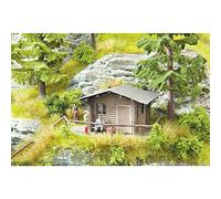 Noch - 14342 - Modélisme Ferroviaire - Cabane Forestière - Laser-Cut - 6,5 X 5,1 X 4,0 Cm, Coloré