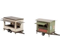 NOCH 14396 H0 L-C minis « barres à en-cas mobiles », 2 pièces kit