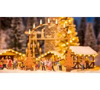 Noch 14681 - Arc porche d'entrée au marché de Noël - N (1:160)