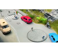 Noch 14690 - Set d'îlots routiers (terre-plein, rond-point) - N (1:160)