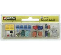 Noch 14810 Train Station Accessories H0 Scale Model Kit