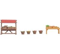 Noch Accessoires H0 14837 – Marché hebdomadaire, modèle fini, neuf