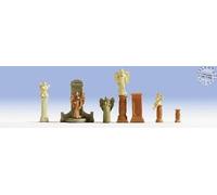 NOCH 14872 Ensemble De Statue Et Colonnes Religieuses Pour Cimetière H0 1:87