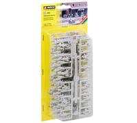 Noch 14985 - Figurines à peindre, lot de 72 figurines - HO (1:87)