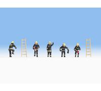 Noch 15021 Ensemble Figurines "Pompiers" 1/87 H0 Peint 2e Poteau