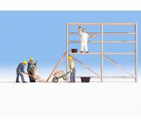 NOCH 15054 Échelle Ho Ouvriers Avec Échafaudage Pièces 4