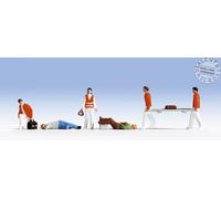 NOCH 15094 Ensemble De Personnages: Personnel Médical - 1/87