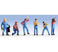 Noch Figurines de modélisme ferroviaire 15108 – Garagistes, 6 figurines