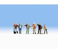 NOCH 15110 Échelle HO Travailleurs Avec Outils Pz. 6