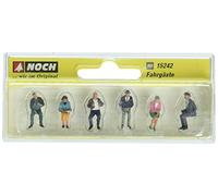 Noch Figurines H0 15242 – 6 voyageurs sans bancs