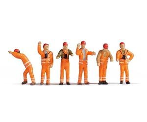 Noch - 15275 - Equipe De Manoeuvre, H0, Multiples