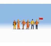 NOCH 15277 Échelle Ho Travailleurs Avec Casque Pièces 6