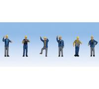 Noch 15279 - Figurines Equipe de manoeuvre Epoque III et IV - HO (1:87)