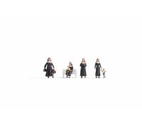 Noch Figurines de religieuses 15400 – Échelle H0 – Multicolore