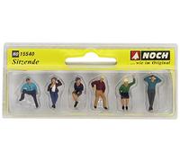 Noch - Figurines H0 - 15540 - 6 personnes assises sans banc, divers