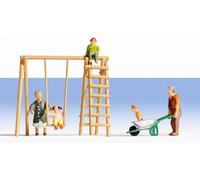 NOCH Figurines grands-parents et petits enfants H0