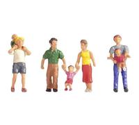 Noch Modélisme ferroviaire 15592 – Parents et enfants, 7 figurines – Clinquant