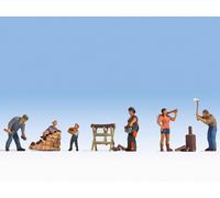 NOCH 15616 Échelle HO Scie Avec Accessoires (Pz. 6)